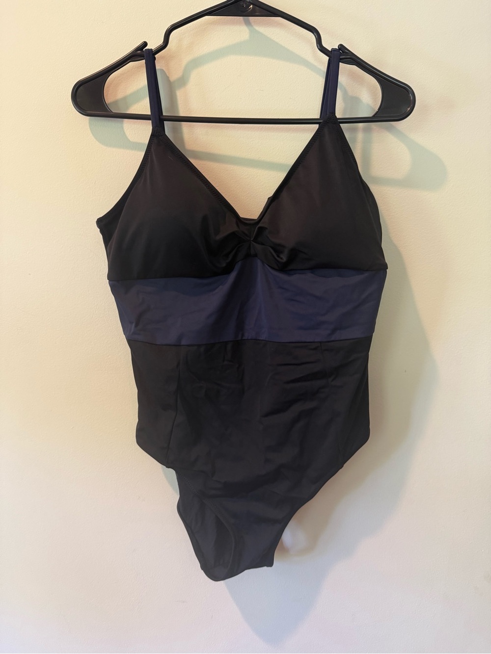 NWOT - Lively Black and Navy One-Piece Swimsuit